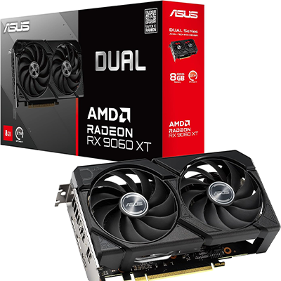 ASUS Dual Radeon RX 9060 XT 8GB Graphics Card